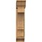 Ekena Millwork Balboa Traditional Rough Sawn Bracket w/ Offset Brace, Western Red Cedar, 8"W x 26"D x 38"H BKT0806X26X38BOA01RWR - alternate 2